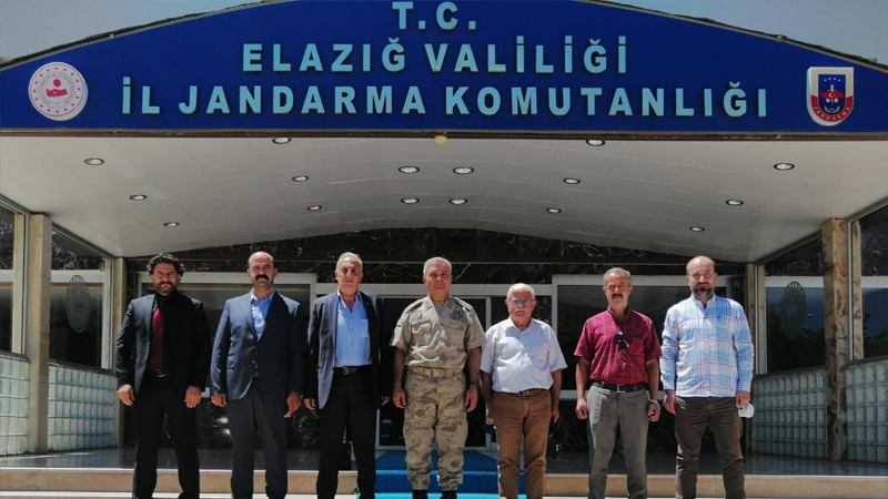 Dabak’tan Albay Ali Yıldız’a veda ziyareti