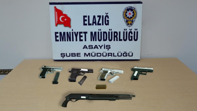 Elazığ’da asayiş ve şok uygulaması: 21 kişi tutuklandı