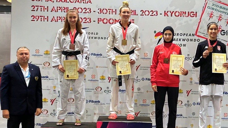 Elazığlı Milli Taekwondocu Gülse Polat Üçüncü