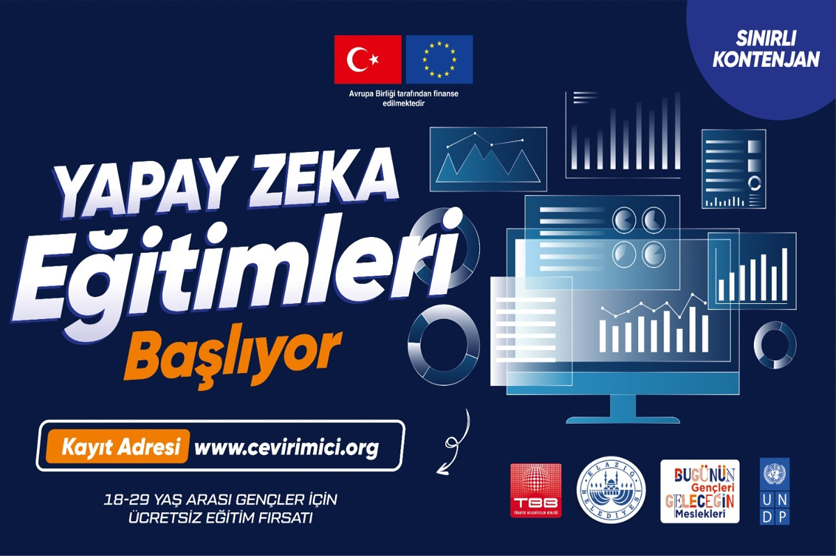 Elazığ Belediyesi'nden Gençlere Ücretsiz Yapay Zeka Eğitimi