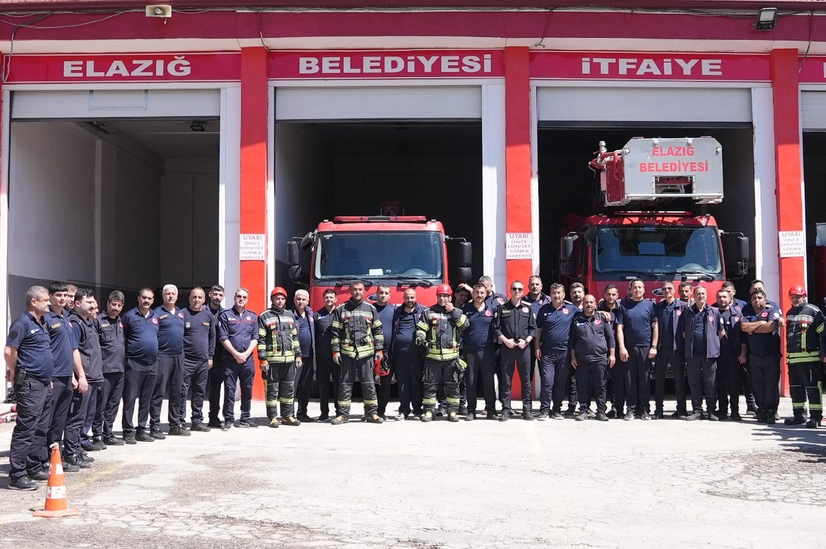 Elazığ İtfaiyesi 2026’nın İlk Yarısında Yoğun Mesai Harcadı