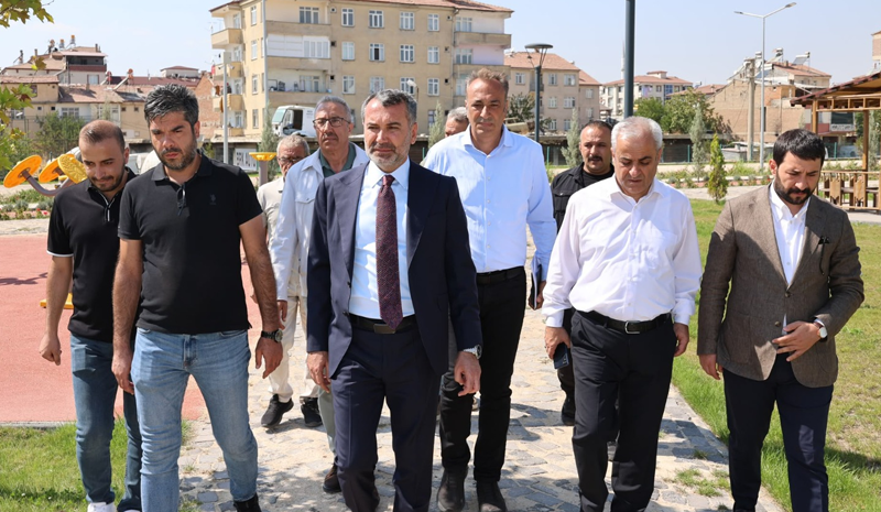 Başkan Şerifoğulları Projeleri Denetledi