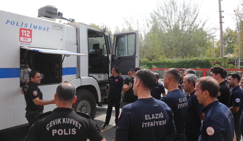 ELAZIĞ BELEDİYESİ VE ÇEVİK KUVVET ARASINDA İŞ BİRLİĞİ