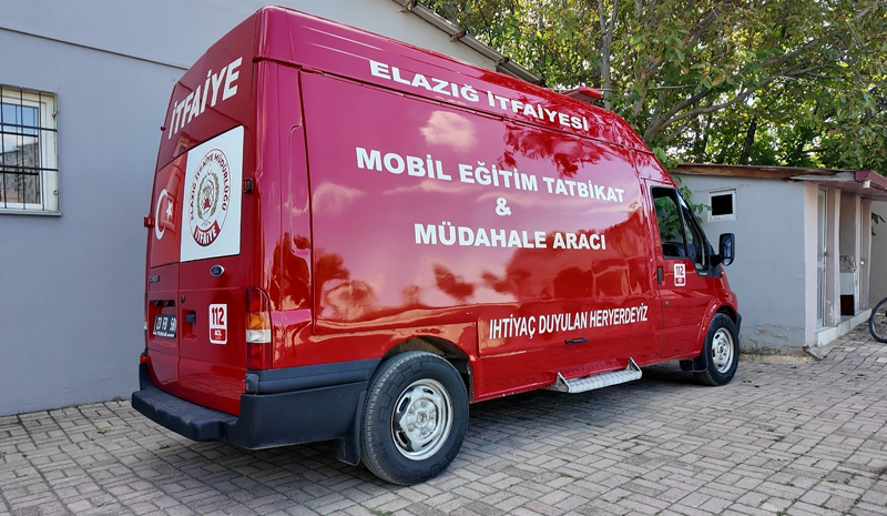 Elazığ İtfaiyesine İki Yeni Araç