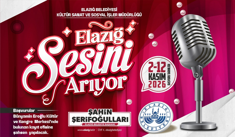 Elazığ Sesini Arıyor Yarışması Başlıyor